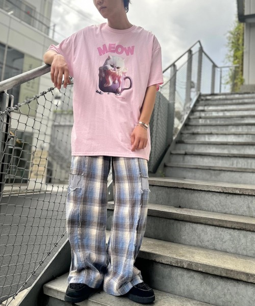 MILKBOY(ミルクボーイ)の「CAT CUP Tシャツ(Tシャツ/カットソー・レディース・A/C/B・M/L)」の8枚目の写真