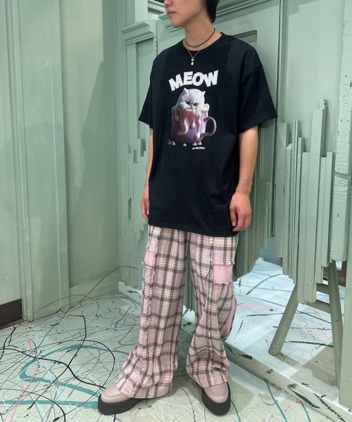 MILKBOY(ミルクボーイ)の「CAT CUP Tシャツ(Tシャツ/カットソー・レディース・A/C/B・M/L)」の9枚目の写真