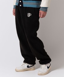 BAYBLO（ベイブロ）の「(SA) ボア 刺繍 ロゴ ジョガーパンツ（スウェットパンツ）」