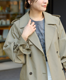 JOURNAL STANDARD | ハイカウントミディートレンチコート(トレンチコート)