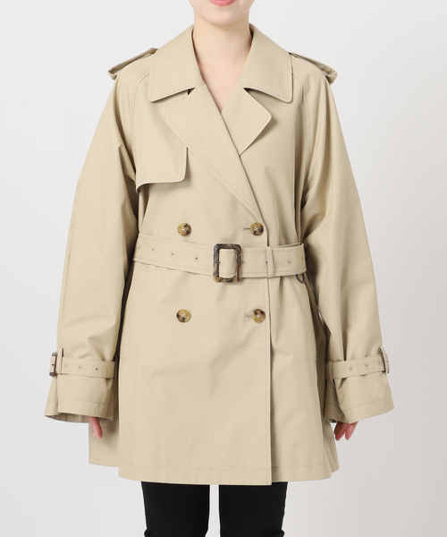 JOURNAL STANDARD（ジャーナルスタンダード）の「ハイカウントミディートレンチコート（トレンチコート・レディース・カーキ/ベージュ系その他・38/36）」の18枚目の写真