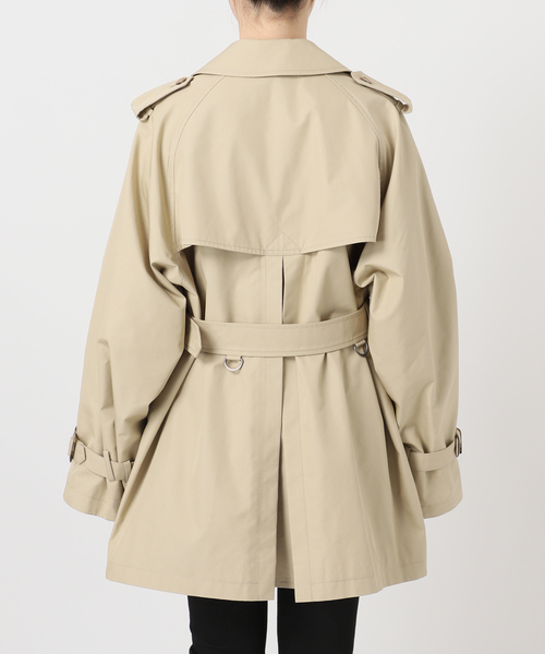 JOURNAL STANDARD（ジャーナルスタンダード）の「ハイカウントミディートレンチコート（トレンチコート・レディース・カーキ/ベージュ系その他・38/36）」の20枚目の写真