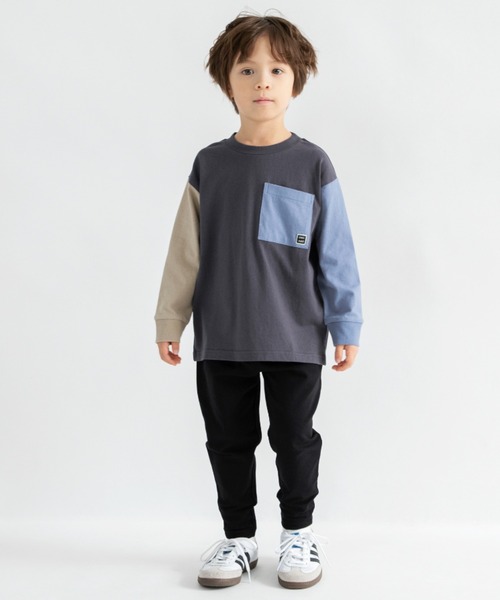 DRC branshes(ディーアールシーブランシェス)の「【26SS新作 / WEB限定/DRC】カットソーロングパンツ ゆったりサイズ(その他パンツ・キッズ・その他4/グレイッシュベージュ/ブラック/その他1/その他2/その他3/その他5・90/110/120/100/130)」の13枚目の写真