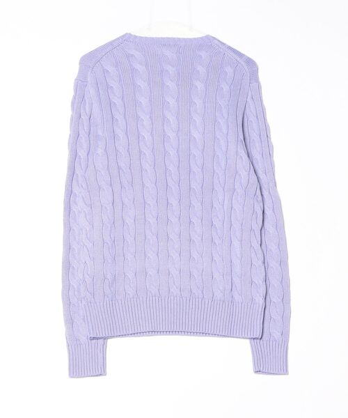 ケーブルニット コットン セーター（ニット/セーター）｜POLO RALPH