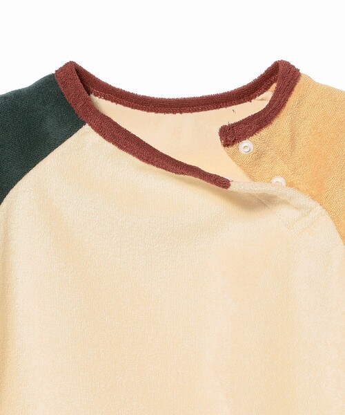 こども ビームス（コドモビームス）の「ベビー パイル 半袖 プルオーバー 2026SS（70～80cm）（Tシャツ/カットソー・キッズ・ホワイト系その他5/ホワイト系その他6・70/80）」の9枚目の写真