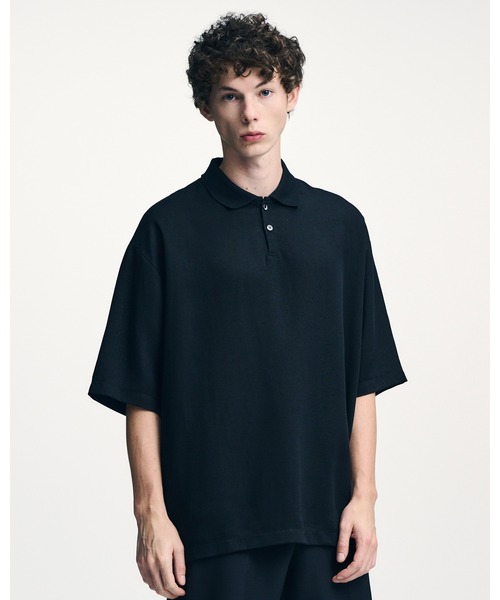 LINEN MESH OVERSIZED POLO（ポロシャツ）｜SOPHNET.（ソフネット）の