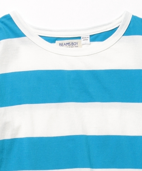 BEAMS BOY(ビームスボーイ)の「BEAMS BOY / 6cm ボーダーTシャツ(Tシャツ/カットソー・レディース・オレンジ/グリーン/ロイヤルブルー/ネイビー・ONE SIZE)」の13枚目の写真