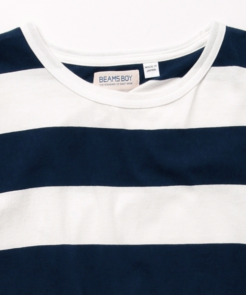 BEAMS BOY(ビームスボーイ)の「BEAMS BOY / 6cm ボーダーTシャツ(Tシャツ/カットソー・レディース・オレンジ/グリーン/ロイヤルブルー/ネイビー・ONE SIZE)」の8枚目の写真