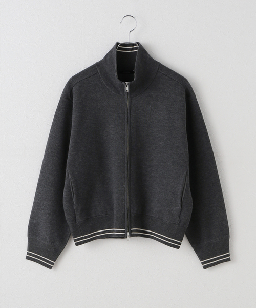 JOURNAL STANDARD（ジャーナルスタンダード）の「トラックニットジャケット（その他トップス・レディース・ネイビー/ブラック系その他・FREE）」の16枚目の写真