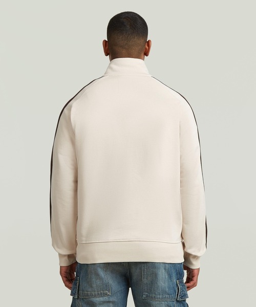 G-STAR(ジースター)の「Track Sweater Jacket/スリーブラインスウェットトラックジャケット(ジャージ・メンズ・ホワイト系その他/ダークブラック・SMALL/MEDIUM/LARGE/X-LARGE/X-SMALL)」の5枚目の写真