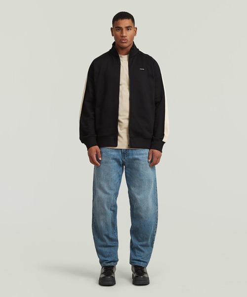 G-STAR(ジースター)の「Track Sweater Jacket/スリーブラインスウェットトラックジャケット(ジャージ・メンズ・ホワイト系その他/ダークブラック・SMALL/MEDIUM/LARGE/X-LARGE/X-SMALL)」の12枚目の写真