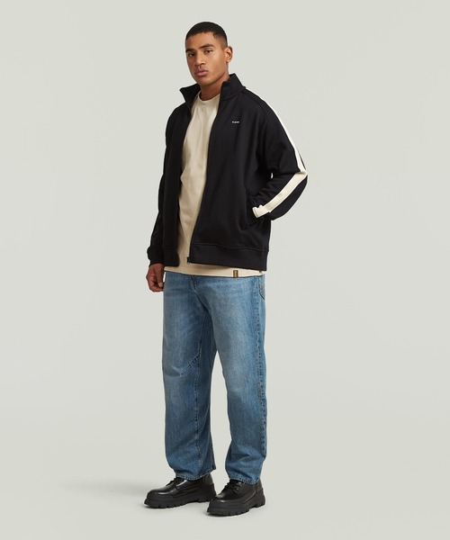 G-STAR(ジースター)の「Track Sweater Jacket/スリーブラインスウェットトラックジャケット(ジャージ・メンズ・ホワイト系その他/ダークブラック・SMALL/MEDIUM/LARGE/X-LARGE/X-SMALL)」の13枚目の写真