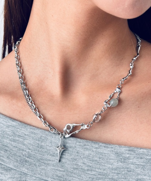 セール】【ブルージェム】スターネックレス（ネックレス）｜Y2K