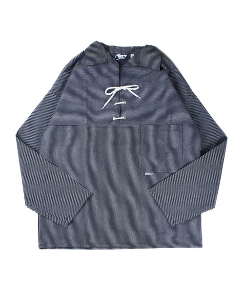 INNOCENT（イノセント）の「【T14】【modAS/モダス】Unisex Original V-Neck Rigging Shirt with Drawstring（Tシャツ/カットソー・メンズ・その他1/その他2・MEDIUM/X-LARGE/LARGE/SMALL）」の2枚目の写真
