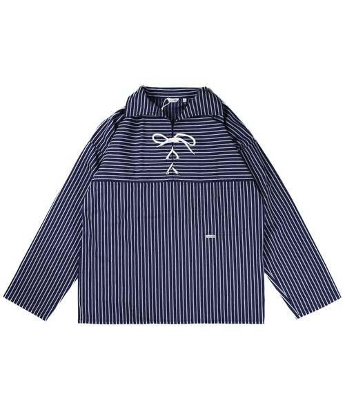 INNOCENT（イノセント）の「【T14】【modAS/モダス】Unisex Original V-Neck Rigging Shirt with Drawstring（Tシャツ/カットソー・メンズ・その他1/その他2・MEDIUM/X-LARGE/LARGE/SMALL）」の3枚目の写真