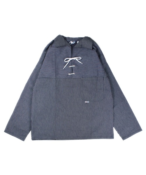 INNOCENT（イノセント）の「【T14】【modAS/モダス】Unisex Original V-Neck Rigging Shirt with Drawstring（Tシャツ/カットソー・メンズ・その他1/その他2・MEDIUM/X-LARGE/LARGE/SMALL）」の8枚目の写真