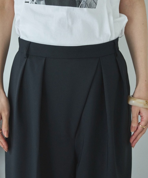 Doux archives（ドゥアルシーヴ）の「ラップ風タックパンツ（その他パンツ・レディース・ミント/ブラック/オフホワイト・SMALL/MEDIUM）」の20枚目の写真