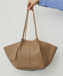 uyu.（ウユ）の「【インナーポーチ付き】シボレザー ビッグトートバッグ（トートバッグ）」