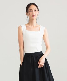 Demi-Luxe BEAMS | リブニット タンクトップ(タンクトップ)