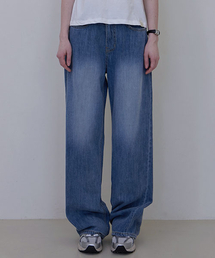 PENNY BANDING WIDE DENIM PANTS