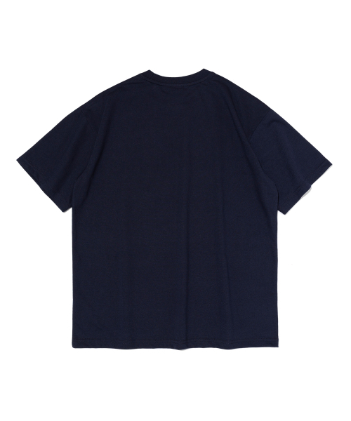 TAILOR STUDIO(テーラースタジオ)の「EST オーバーサイズ 半袖Tシャツ (ネイビー)(Tシャツ/カットソー・レディース・その他・S/M/L/2XL/XL)」の2枚目の写真