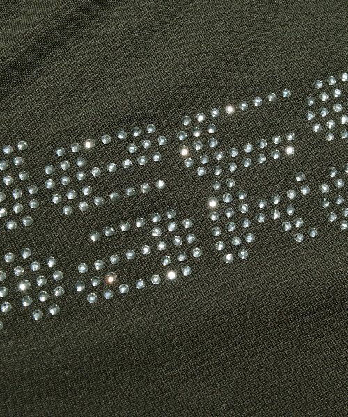 PIECEMAKER(ピースメーカー)の「CRYSTAL LOGO CROP TEE (OLIVE)(Tシャツ/カットソー・レディース・その他・FREE)」の5枚目の写真