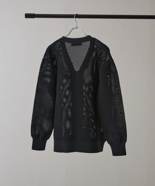 CULLNI（クルニ）の「【CULLNI exclusive for Lui's】ZIPカーディガン（カーディガン/ボレロ・メンズ・ブラック/ベージュ/ネイビー・1/2）」の5枚目の写真