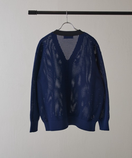 CULLNI（クルニ）の「【CULLNI exclusive for Lui's】ZIPカーディガン（カーディガン/ボレロ・メンズ・ブラック/ベージュ/ネイビー・1/2）」の10枚目の写真