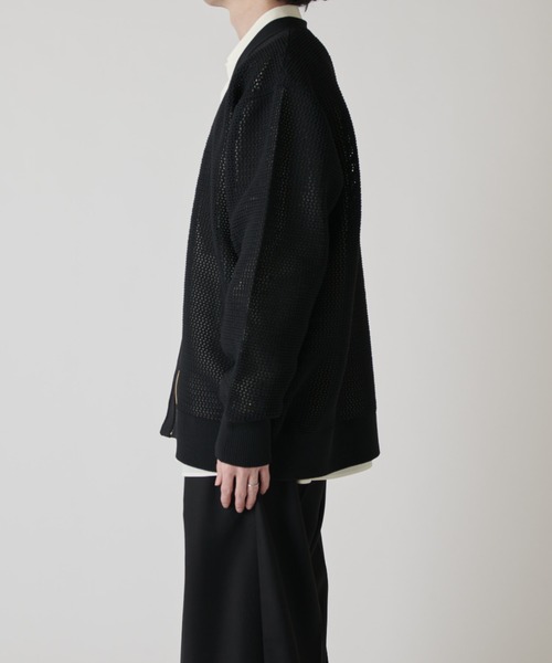 CULLNI(クルニ)の「【CULLNI exclusive for Lui's】ZIPカーディガン(カーディガン/ボレロ・メンズ・ブラック/ベージュ/ネイビー・1/2)」の15枚目の写真