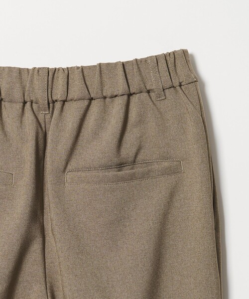 BEAUTY&YOUTH UNITED ARROWS（ビューティーアンドユースユナイテッドアローズ）の「【WEB限定 Wardrobe DAILY MINIMAL】メランジ タックストレートパンツ ウォッシャブル（スラックス・レディース・モカ/ブラック・S/M/L）」の9枚目の写真