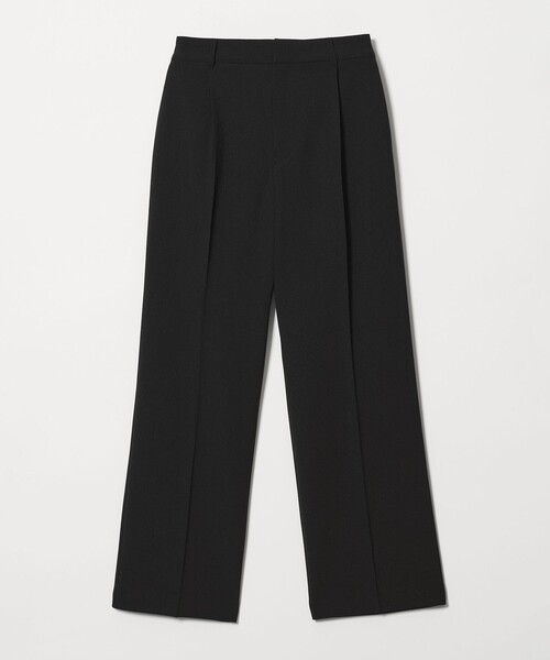 BEAUTY&YOUTH UNITED ARROWS（ビューティーアンドユースユナイテッドアローズ）の「【WEB限定 Wardrobe DAILY MINIMAL】メランジ タックストレートパンツ ウォッシャブル（スラックス・レディース・モカ/ブラック・S/M/L）」の5枚目の写真
