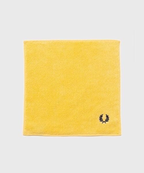 FRED PERRY（フレッドペリー）の「Towel Handkerchief／タオルハンカチ（ハンカチ/ハンドタオル・メンズ・レモンイエロー/ダークグリーン/ブラック/ホワイト/ダークブルー・ONE SIZE）」の15枚目の写真
