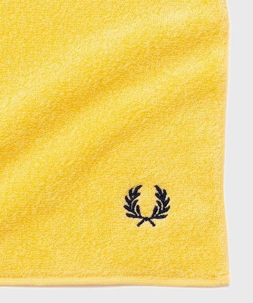 FRED PERRY（フレッドペリー）の「Towel Handkerchief／タオルハンカチ（ハンカチ/ハンドタオル・メンズ・レモンイエロー/ダークグリーン/ブラック/ホワイト/ダークブルー・ONE SIZE）」の16枚目の写真