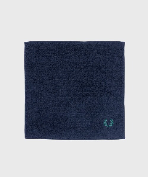 FRED PERRY（フレッドペリー）の「Towel Handkerchief／タオルハンカチ（ハンカチ/ハンドタオル・メンズ・レモンイエロー/ダークグリーン/ブラック/ホワイト/ダークブルー・ONE SIZE）」の12枚目の写真