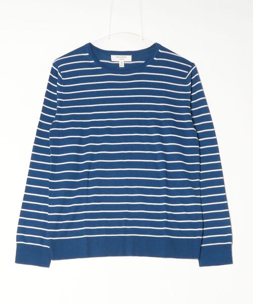 BANANA REPUBLIC FACTORY STORE(バナナリパブリック ファクトリーストア)の「BANANA REPUBLIC FACTORY STORE ストライプ フォーエバー セーター(ニット/セーター・レディース・ブルー系その他・XS/S/M/L)」の4枚目の写真