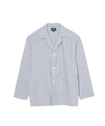 BRUMAN（ブルーマン）の「Seersucker Stripe Jacket(Navy)（テーラードジャケット）」