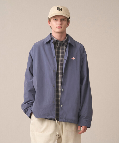 DANTON（ダントン）の「Men's Insulation Coach Jacket（その他アウター・メンズ・ネイビー/ブルー系その他/グレイッシュベージュ/アイボリー・42/38/40/44）」の2枚目の写真