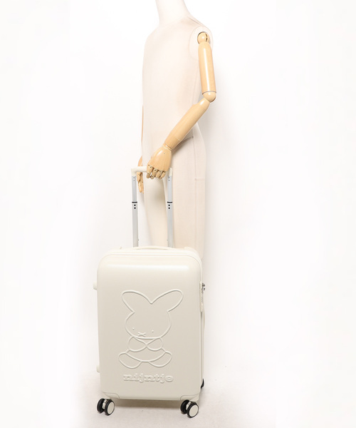 Miffy( ミッフィー)の「【miffy/ミッフィー】 70thアイテム ナインチェ キャリーケース 55L(60L)(スーツケース/キャリーバッグ・レディース・アイボリー・FREE)」の6枚目の写真