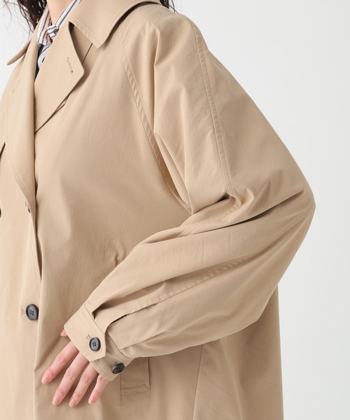 Elura（エルーラ）の「撥水ショートトレンチ/654101（トレンチコート・レディース・ベージュ/ネイビー・FREE）」の18枚目の写真