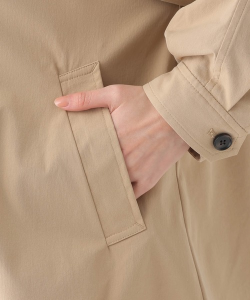 Elura（エルーラ）の「撥水ショートトレンチ/654101（トレンチコート・レディース・ベージュ/ネイビー・FREE）」の19枚目の写真