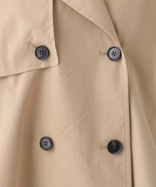 Elura（エルーラ）の「撥水ショートトレンチ/654101（トレンチコート・レディース・ベージュ/ネイビー・FREE）」の22枚目の写真