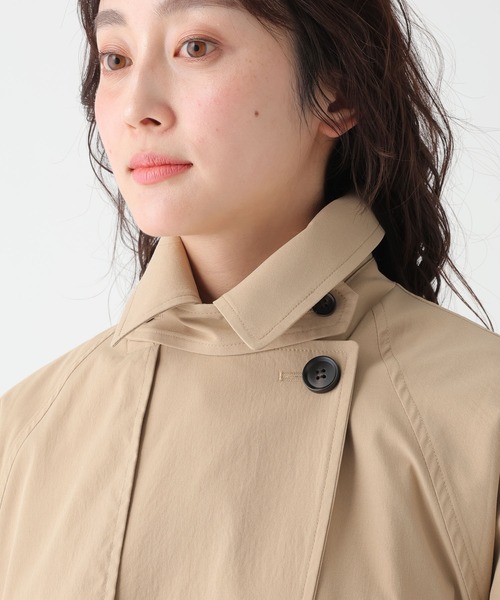 Elura（エルーラ）の「撥水ショートトレンチ/654101（トレンチコート・レディース・ベージュ/ネイビー・FREE）」の17枚目の写真