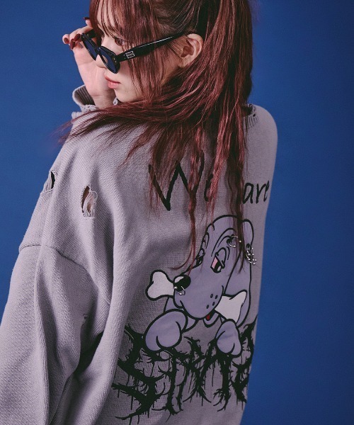 A'GEM/9 × .kom 『GALFY/ガルフィー』バチバチピアスニット セレクト