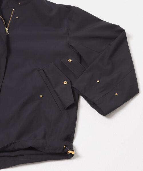 URBAN RESEARCH ROSSO WOMEN(アーバンリサーチ ロッソ)の「撥水スタンドカラーミドルコート(その他アウター・レディース・ライトベージュ/ネイビー・FREE)」の4枚目の写真