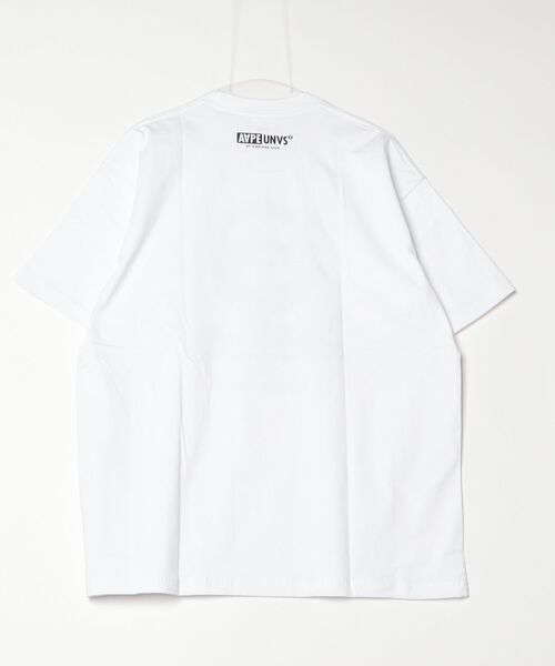 AAPE BY A BATHING APE(エーエイプバイアベイシングエイプ)の「AAPE BASIC TEE(Tシャツ/カットソー・メンズ・ブラック/ホワイト/ピンク・MEDIUM/X-LARGE/XX-LARGE/SMALL/LARGE)」の15枚目の写真