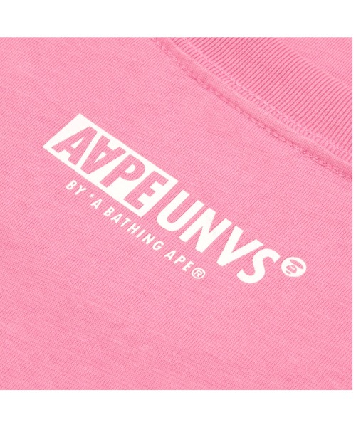 AAPE BY A BATHING APE(エーエイプバイアベイシングエイプ)の「AAPE BASIC TEE(Tシャツ/カットソー・メンズ・ブラック/ホワイト/ピンク・MEDIUM/X-LARGE/XX-LARGE/SMALL/LARGE)」の12枚目の写真