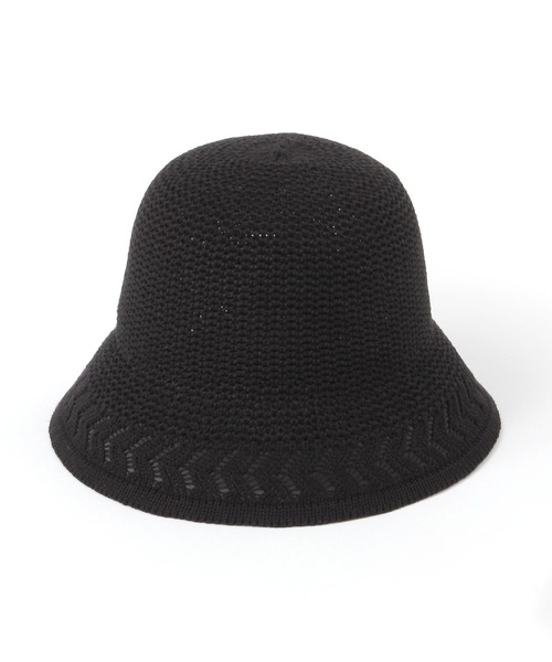 studio CLIP（スタディオクリップ）の「編み柄サーモハット（ハット・レディース・グレー/ブラック・FREE）」の6枚目の写真