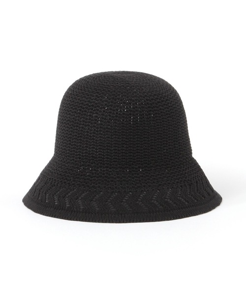 studio CLIP（スタディオクリップ）の「編み柄サーモハット（ハット・レディース・グレー/ブラック・FREE）」の7枚目の写真