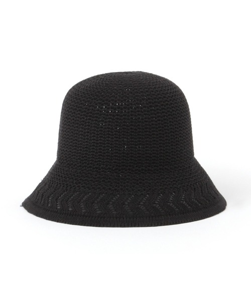 studio CLIP（スタディオクリップ）の「編み柄サーモハット（ハット・レディース・グレー/ブラック・FREE）」の8枚目の写真