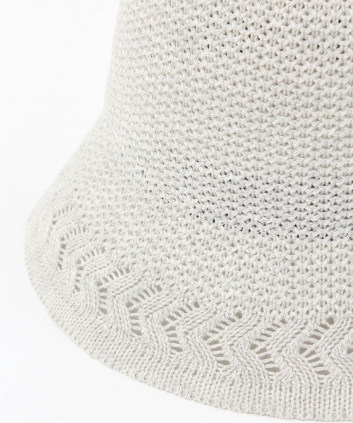 studio CLIP（スタディオクリップ）の「編み柄サーモハット（ハット・レディース・グレー/ブラック・FREE）」の15枚目の写真